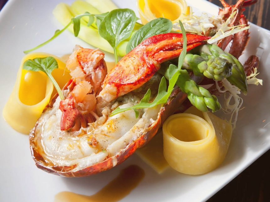 Grilled Lobster with Lemon